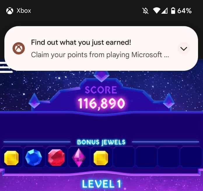 Saya memainkan Jewel lebih dari 200 kali tahun ini, tetapi tidak pernah bermain melebihi level 1